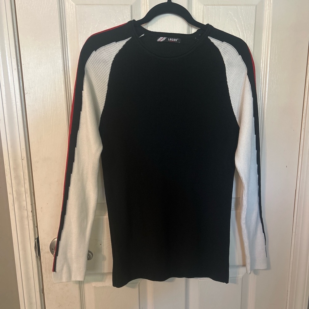 LAGOS Black Knit Top